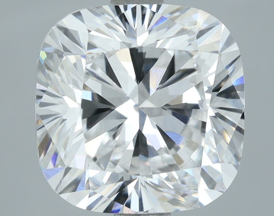 Lab-Grown 2.82 Carat Cushion Brilliant Diamond color E Clarity VVS2, precious stones, engagement diamonds