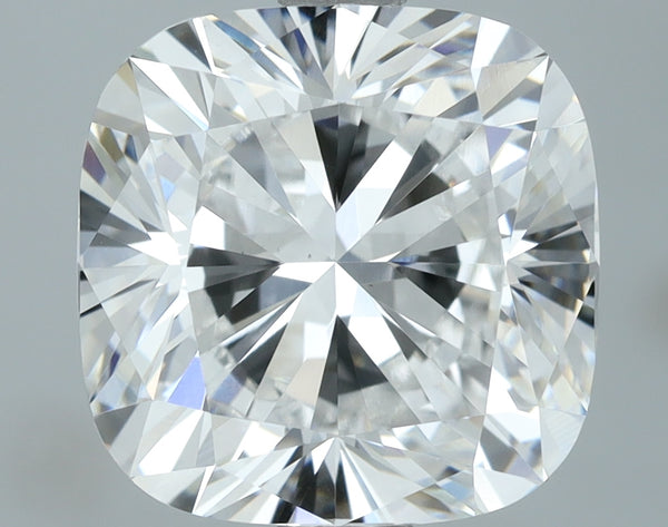 Lab-Grown 2.89 Carat Cushion Brilliant Diamond color E Clarity VVS2, precious stones, engagement diamonds