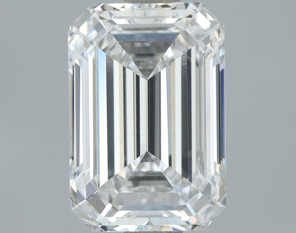 Lab-Grown 2.02 Carat Emerald Cut Diamond color E Clarity VS1, precious stones, engagement diamonds