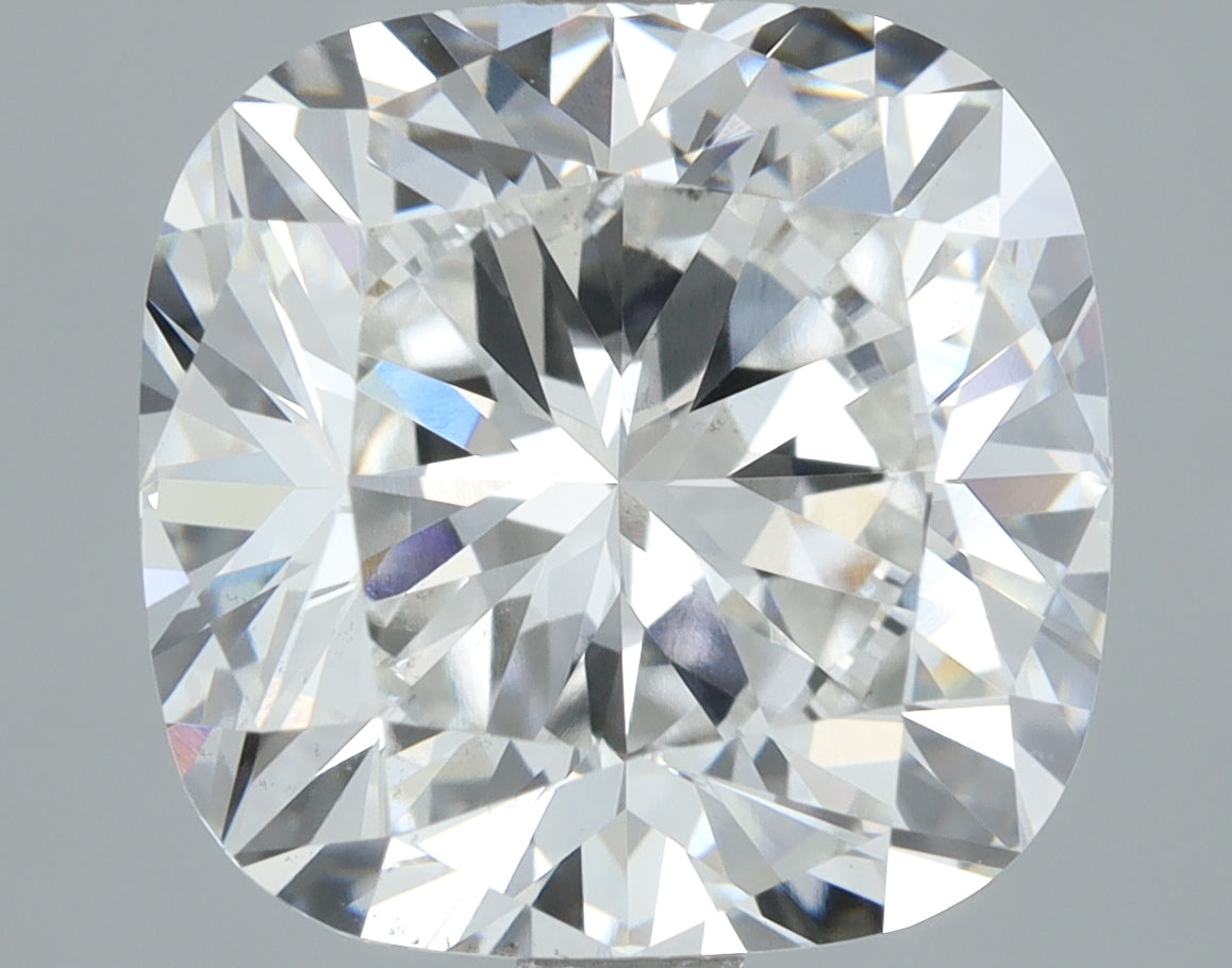 Lab-Grown 4.01 Carat Cushion Brilliant Diamond color E Clarity VS1, precious stones, engagement diamonds