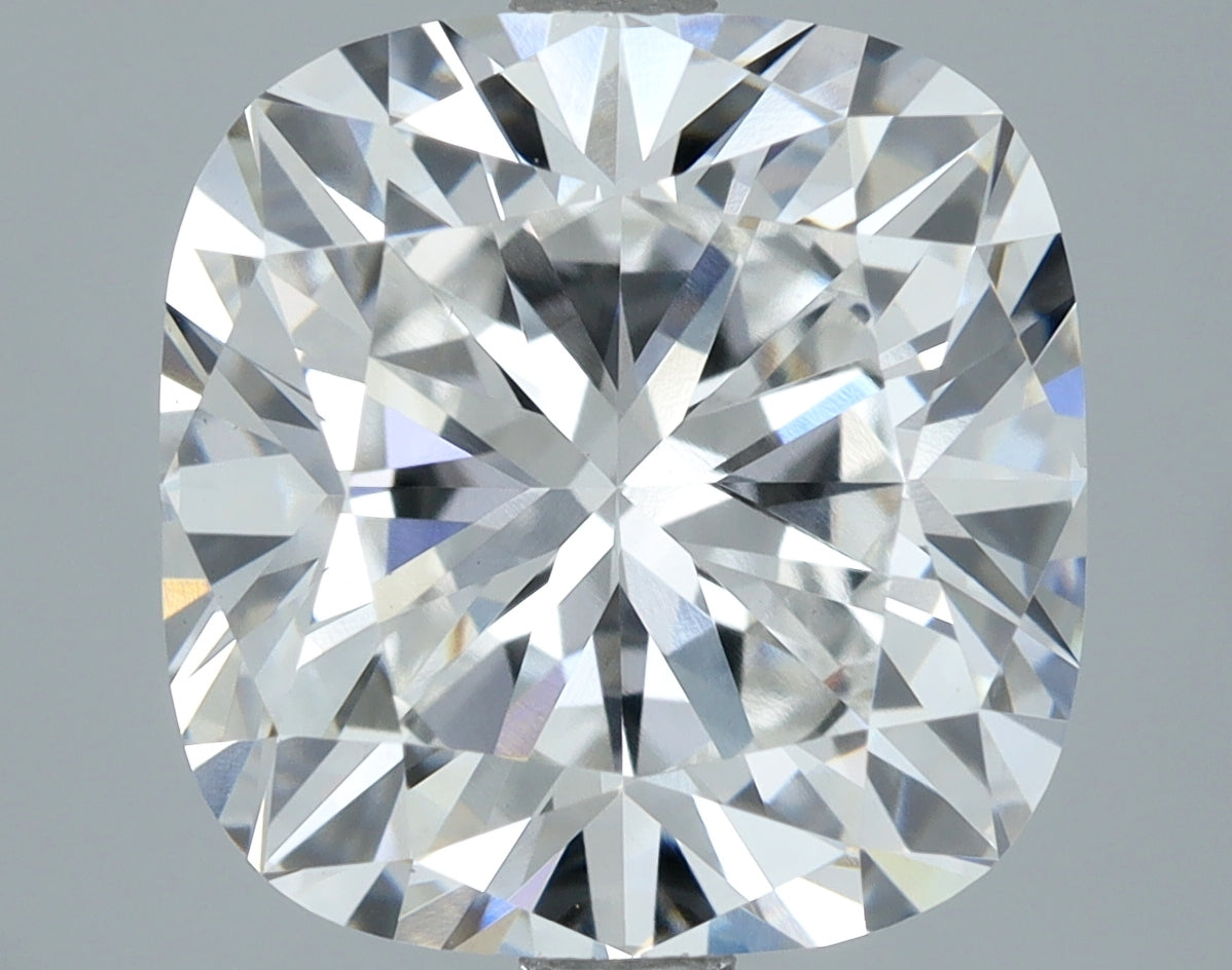 Lab-Grown 4.15 Carat Cushion Brilliant Diamond color E Clarity VS1, precious stones, engagement diamonds