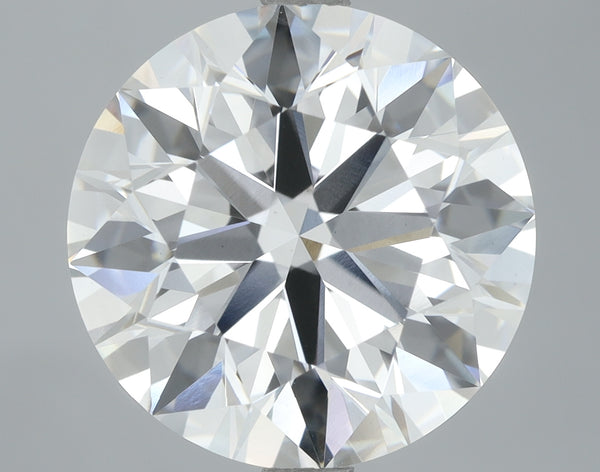 Lab-Grown 5.01 Carat Round Brilliant Diamond color F Clarity VS1, precious stones, engagement diamonds