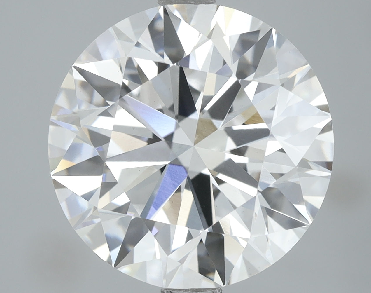 Lab-Grown 4.13 Carat Round Brilliant Diamond color D Clarity VS1, precious stones, engagement diamonds