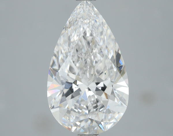 Lab-Grown 2.98 Carat Pear Shape Diamond color E Clarity VS1, precious stones, engagement diamonds
