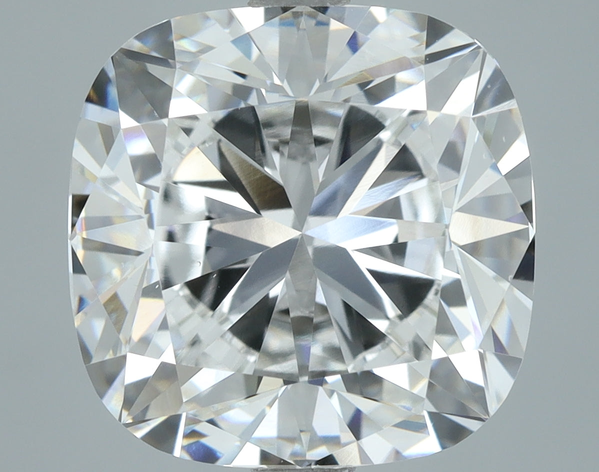 Lab-Grown 4.51 Carat Cushion Brilliant Diamond color E Clarity VS1, precious stones, engagement diamonds
