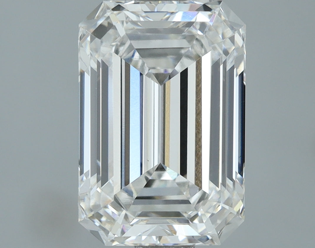 Lab-Grown 2.04 Carat Emerald Cut Diamond color F Clarity VS1, precious stones, engagement diamonds