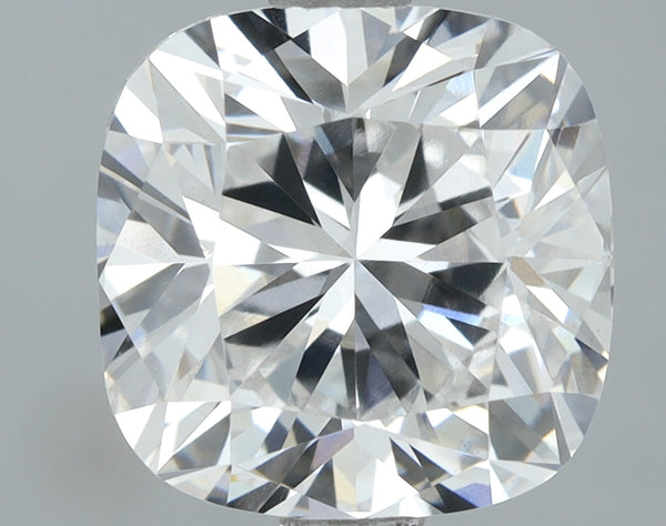 Lab-Grown 2.50 Carat Cushion Brilliant Diamond color E Clarity VS1, precious stones, engagement diamonds