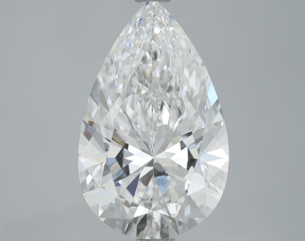Lab-Grown 3.76 Carat Pear Shape Diamond color F Clarity VS1, precious stones, engagement diamonds