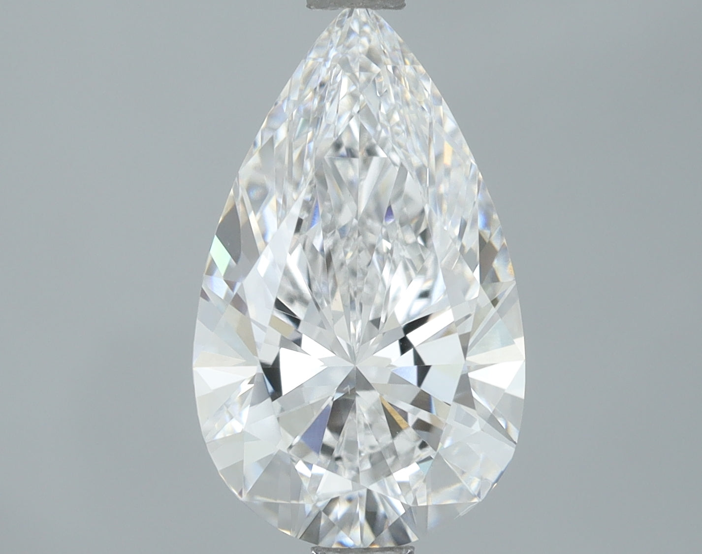 Lab-Grown 2.04 Carat Pear Shape Diamond color D Clarity VVS2, precious stones, engagement diamonds