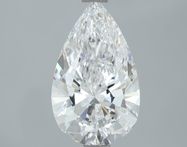 Lab-Grown 2.04 Carat Pear Shape Diamond color D Clarity VVS2, precious stones, engagement diamonds