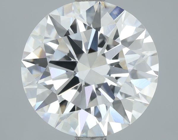 Lab-Grown 3.05 Carat Round Brilliant Diamond color D Clarity VS1, precious stones, engagement diamonds