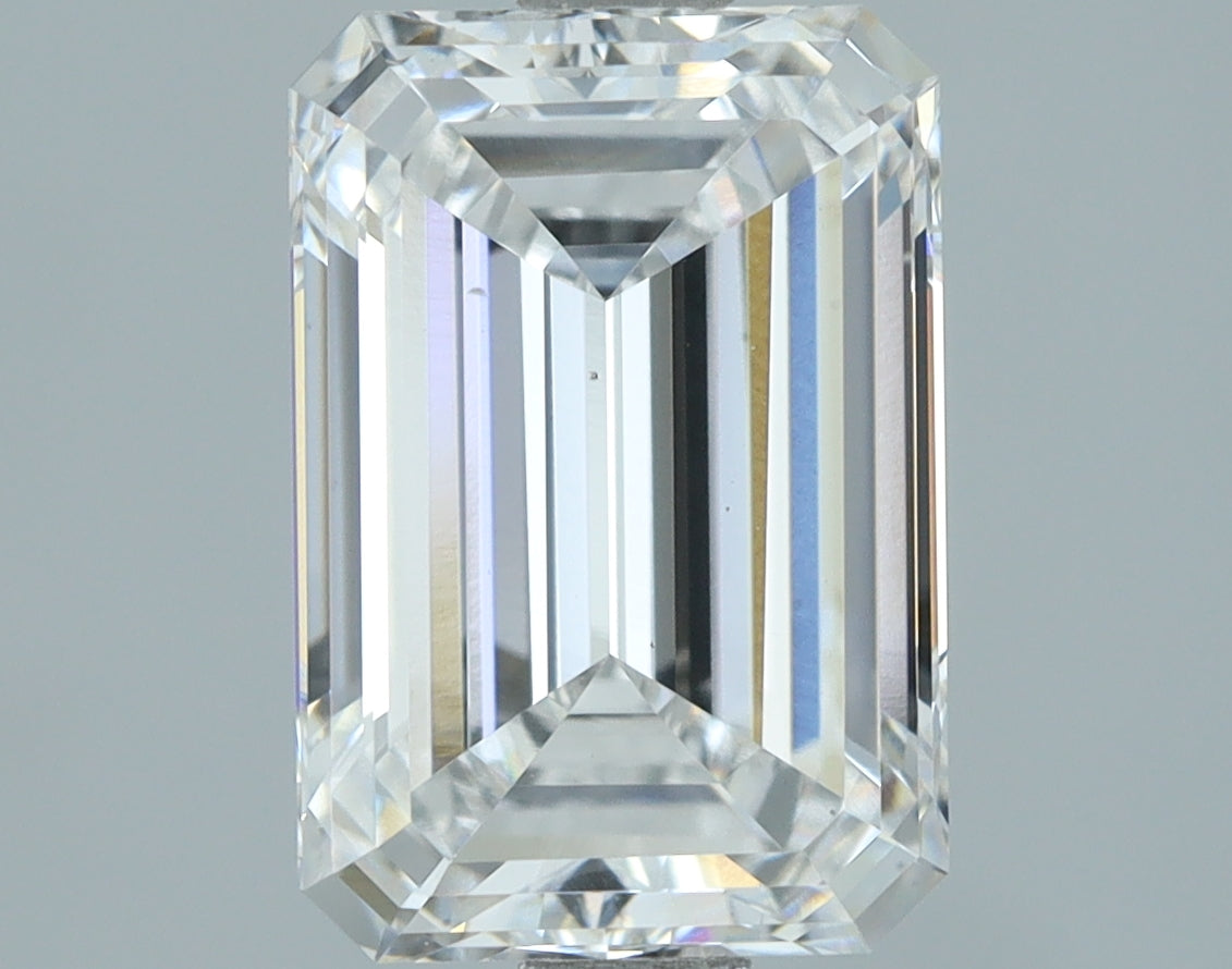 Lab-Grown 2.00 Carat Emerald Cut Diamond color E Clarity VS1, precious stones, engagement diamonds