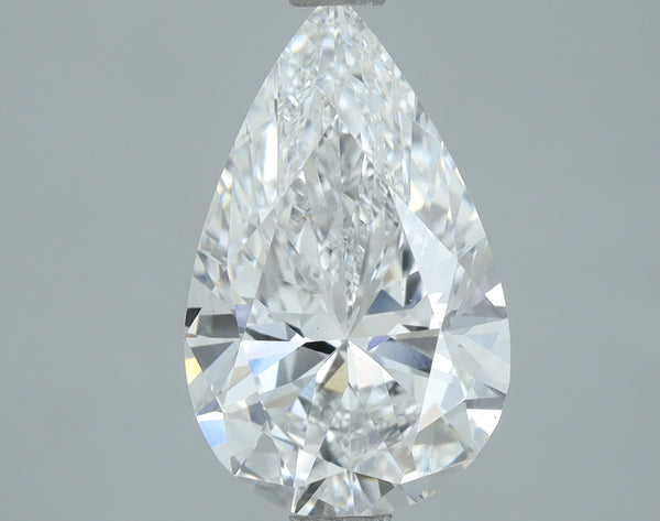 Lab-Grown 2.00 Carat Pear Shape Diamond color D Clarity VS2, precious stones, engagement diamonds