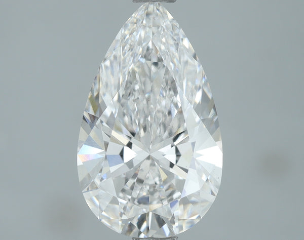 Lab-Grown 2.02 Carat Pear Shape Diamond color E Clarity VS2, precious stones, engagement diamonds