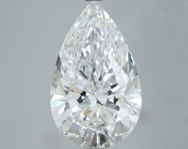 Lab-Grown 6.17 Carat Pear Shape Diamond color D Clarity VS1, precious stones, engagement diamonds