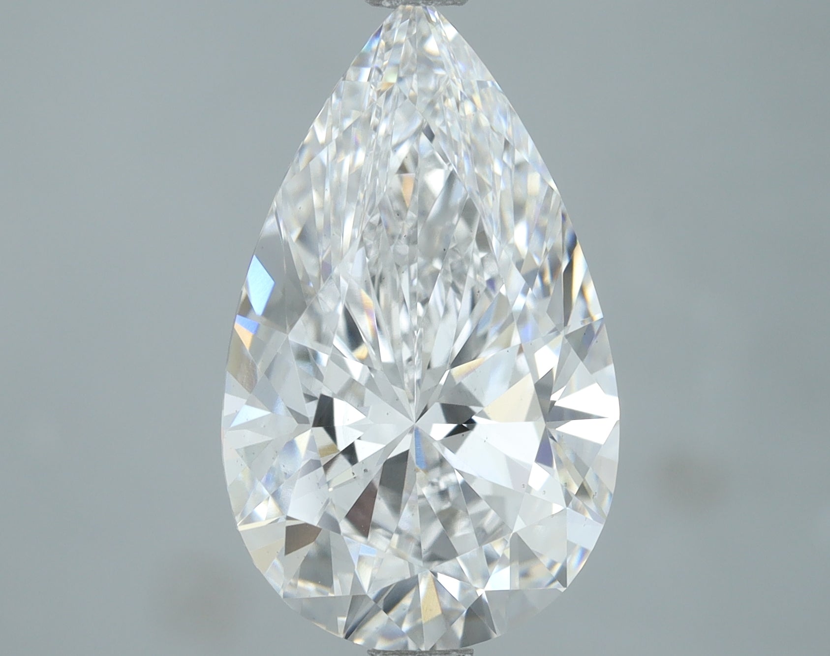 Lab-Grown 3.51 Carat Pear Shape Diamond color D Clarity VS2, precious stones, engagement diamonds