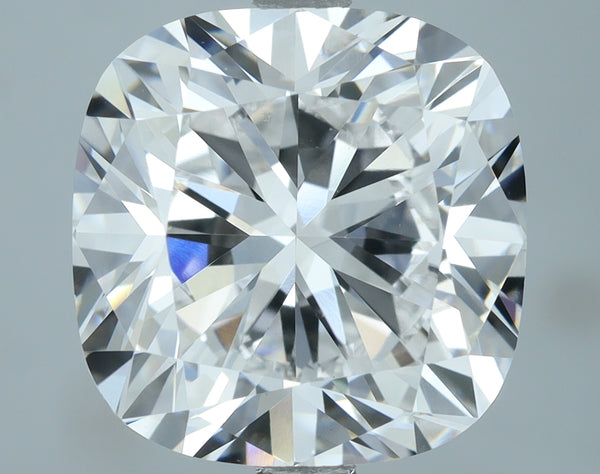 Lab-Grown 4.91 Carat Cushion Brilliant Diamond color E Clarity VVS2, precious stones, engagement diamonds