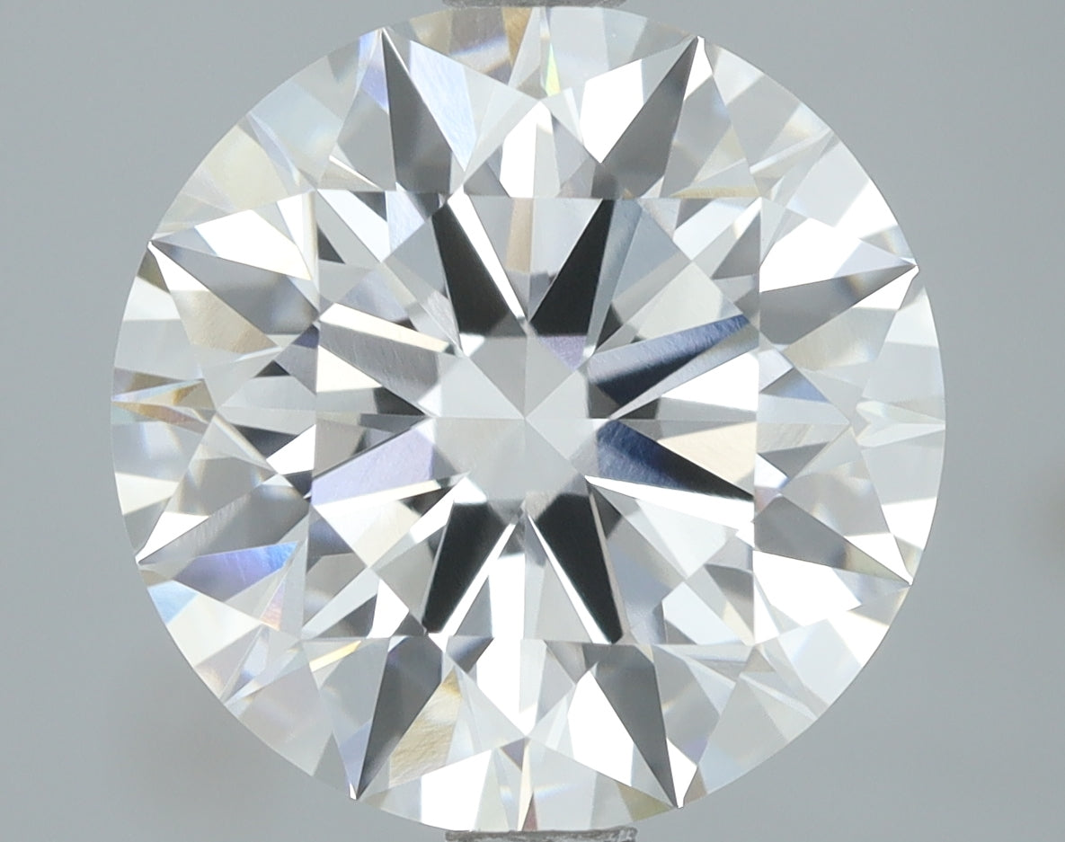 Lab-Grown 3.23 Carat Round Brilliant Diamond color E Clarity VVS2, precious stones, engagement diamonds