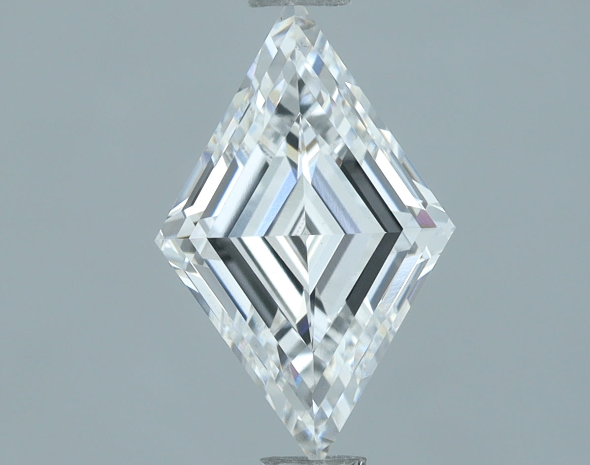 Lab-Grown 1.13 Carat Lozenge Step Cut Diamond color D Clarity VS1, precious stones, engagement diamonds