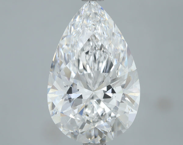 Lab-Grown 3.50 Carat Pear Shape Diamond color D Clarity VS2, precious stones, engagement diamonds