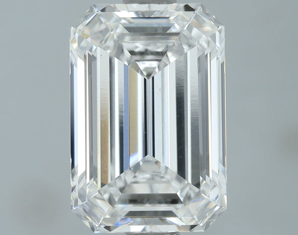Lab-Grown 2.03 Carat Emerald Cut Diamond color D Clarity VS1, precious stones, engagement diamonds