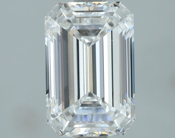 Lab-Grown 2.01 Carat Emerald Cut Diamond color E Clarity VS1, precious stones, engagement diamonds
