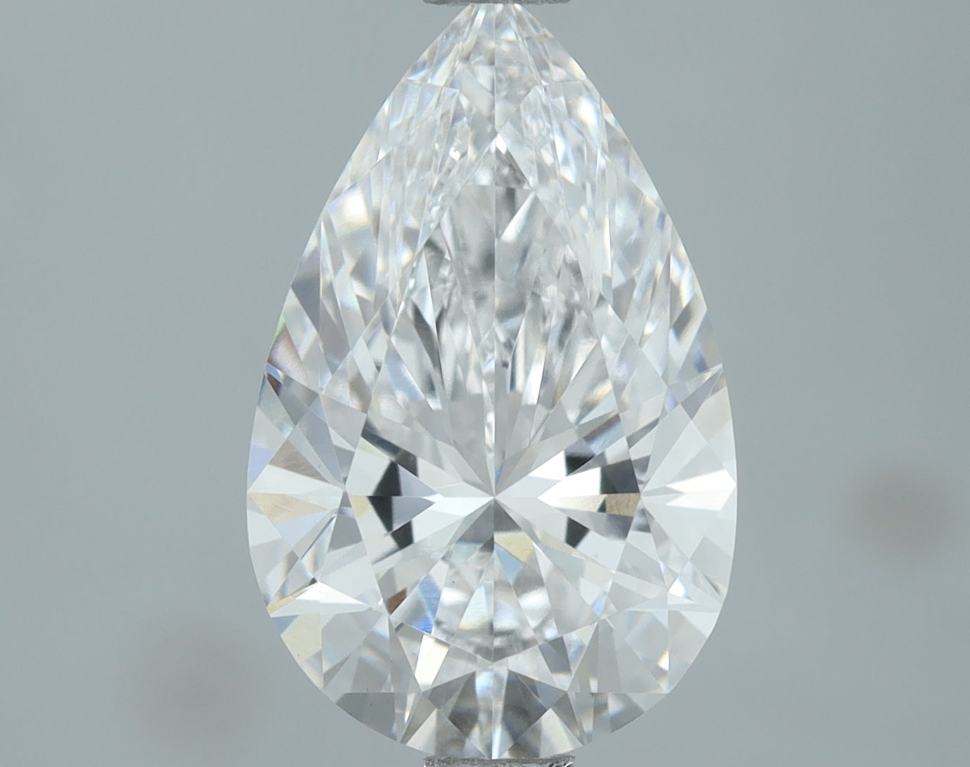 Lab-Grown 2.01 Carat Pear Shape Diamond color D Clarity VS1, precious stones, engagement diamonds