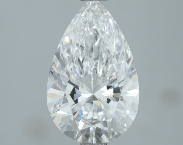 Lab-Grown 2.01 Carat Pear Shape Diamond color D Clarity VS1, precious stones, engagement diamonds