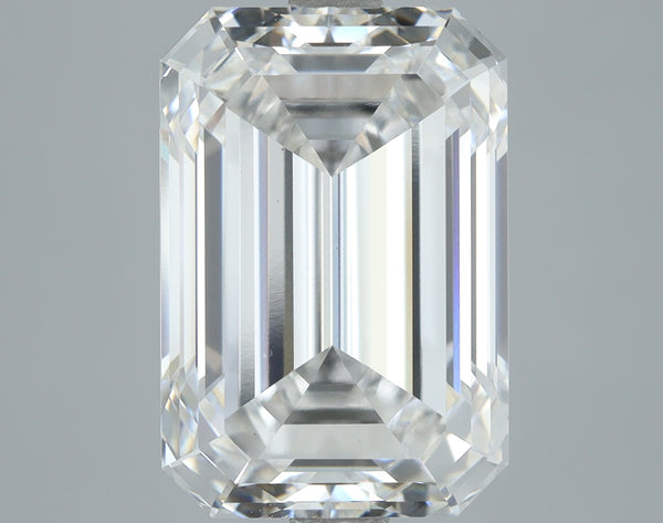 Lab-Grown 5.01 Carat Emerald Cut Diamond color E Clarity VS1, precious stones, engagement diamonds