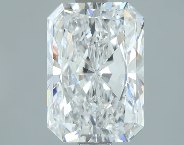 Lab-Grown 2.06 Carat Radiant Cut Diamond color D Clarity VS2, precious stones, engagement diamonds