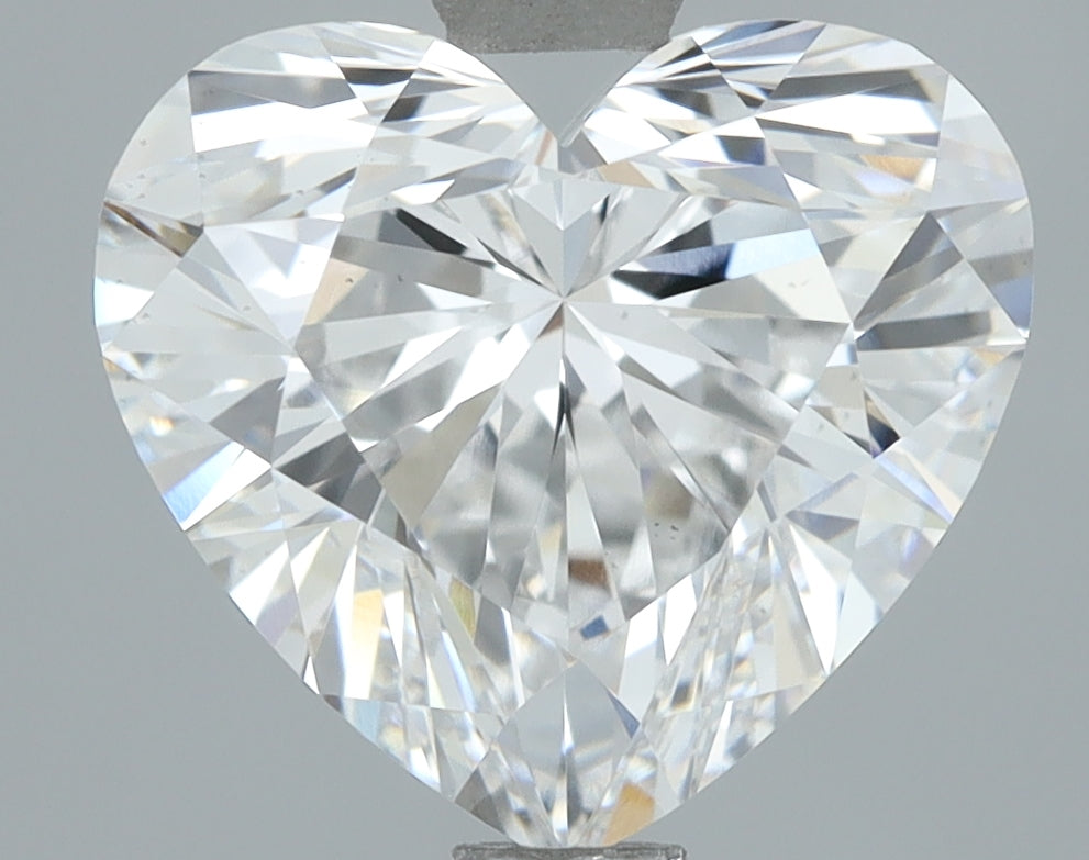 Lab-Grown 2.10 Carat Heart Shape Diamond color D Clarity VS1, precious stones, engagement diamonds