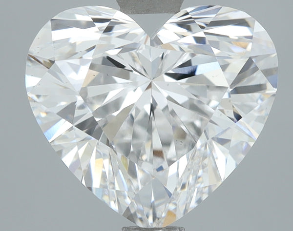 Lab-Grown 2.10 Carat Heart Shape Diamond color D Clarity VS1, precious stones, engagement diamonds