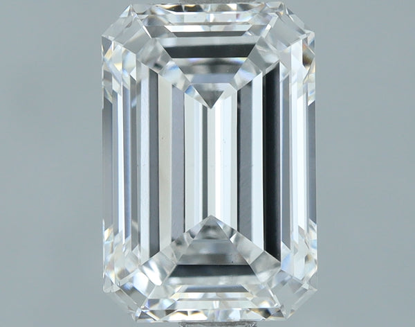 Lab-Grown 2.06 Carat Emerald Cut Diamond color E Clarity VS1, precious stones, engagement diamonds