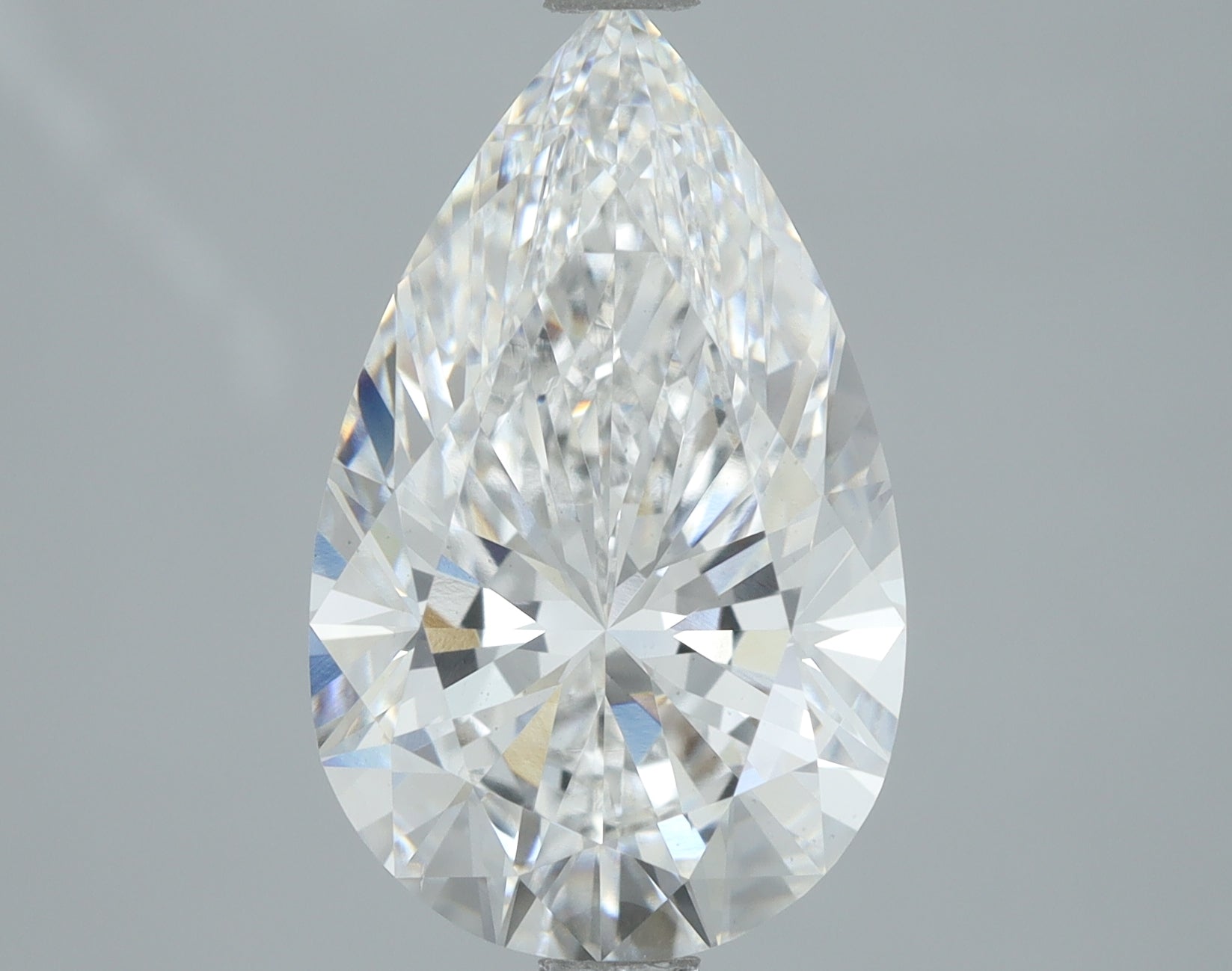 Lab-Grown 3.29 Carat Pear Shape Diamond color E Clarity VS1, precious stones, engagement diamonds