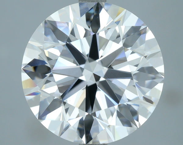 Lab-Grown 5.04 Carat Round Brilliant Diamond color E Clarity VS1, precious stones, engagement diamonds