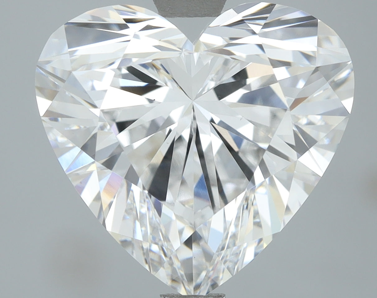 Lab-Grown 3.56 Carat Heart Shape Diamond color D Clarity VS1, precious stones, engagement diamonds