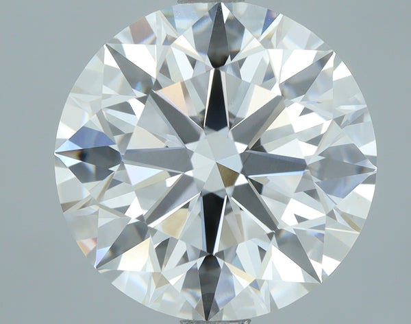 Lab-Grown 4.17 Carat Round Brilliant Diamond color E Clarity VVS2, precious stones, engagement diamonds