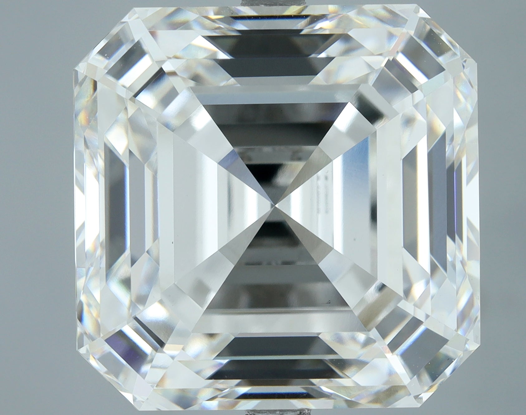 Lab-Grown 15.02 Carat Asscher Cut Diamond color F Clarity VS1, precious stones, engagement diamonds
