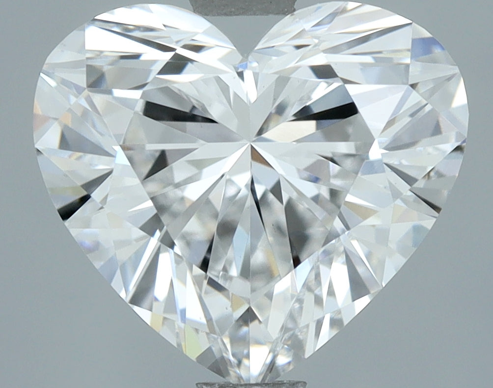 Lab-Grown 2.10 Carat Heart Shape Diamond color D Clarity VS1, precious stones, engagement diamonds