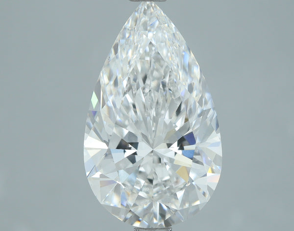 Lab-Grown 3.01 Carat Pear Shape Diamond color E Clarity VS2, precious stones, engagement diamonds
