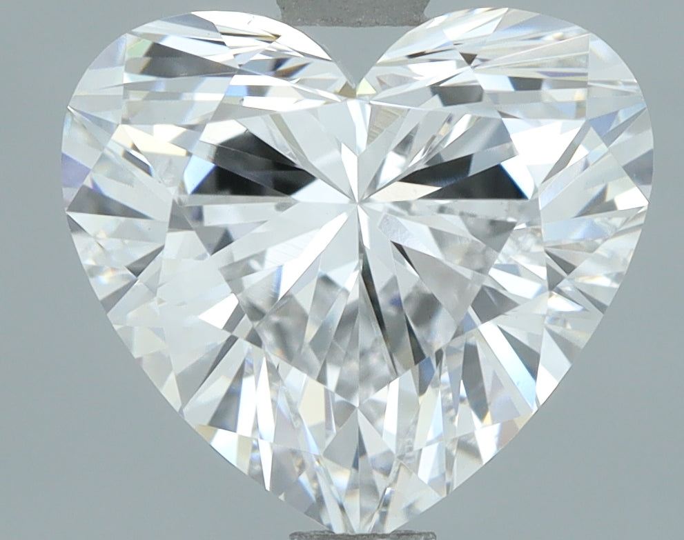Lab-Grown 2.02 Carat Heart Shape Diamond color D Clarity VS1, precious stones, engagement diamonds