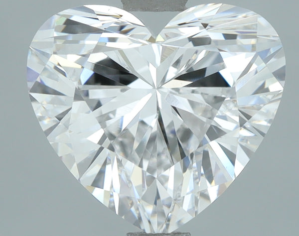 Lab-Grown 2.02 Carat Heart Shape Diamond color D Clarity VS1, precious stones, engagement diamonds
