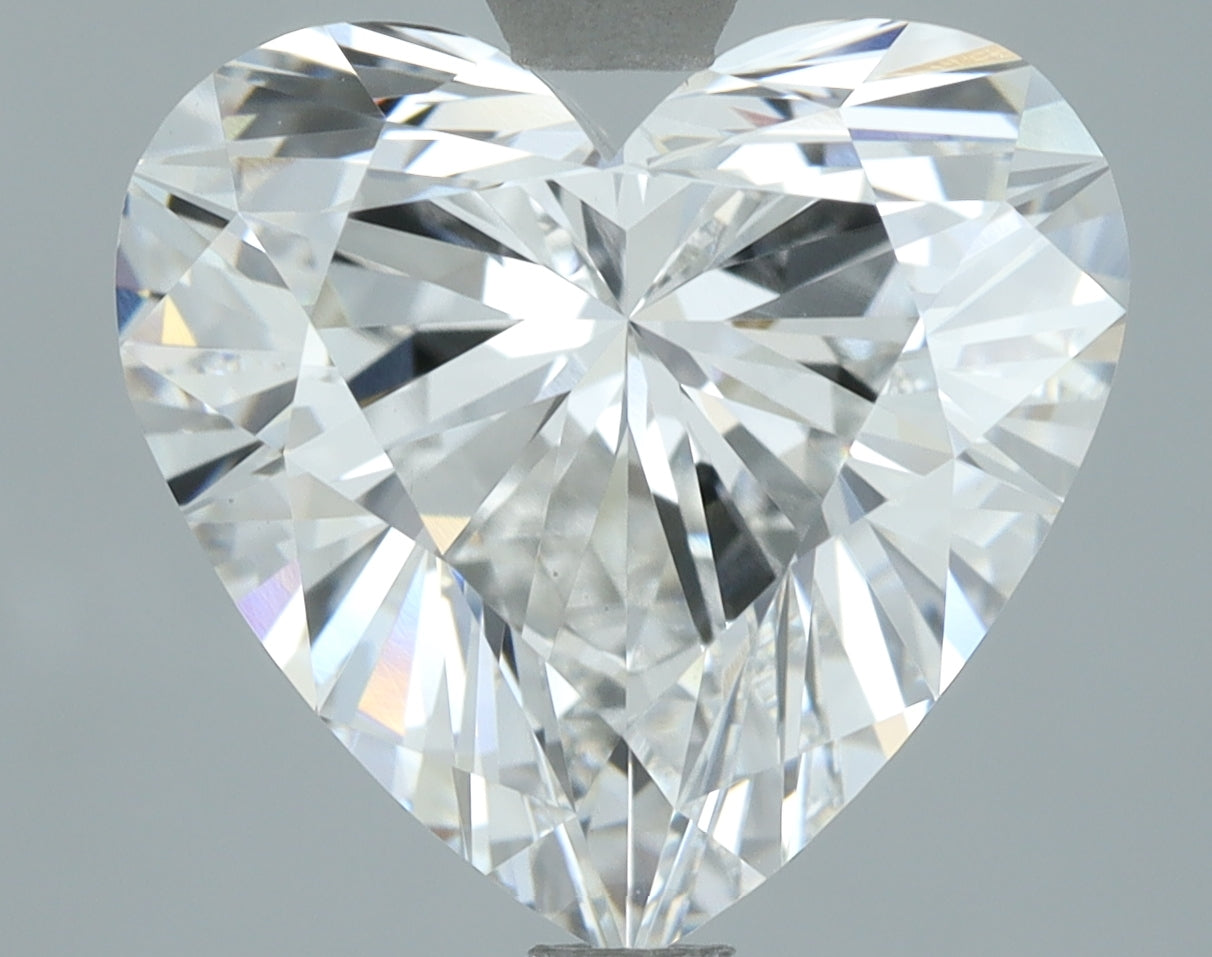 Lab-Grown 3.70 Carat Heart Shape Diamond color F Clarity VVS2, precious stones, engagement diamonds