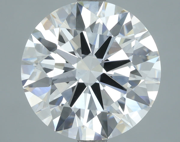 Lab-Grown 4.05 Carat Round Brilliant Diamond color D Clarity VS1, precious stones, engagement diamonds