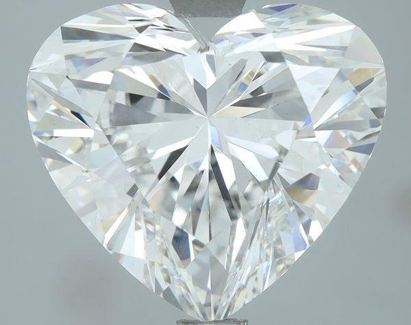 Lab-Grown 4.06 Carat Heart Shape Diamond color E Clarity VS1, precious stones, engagement diamonds