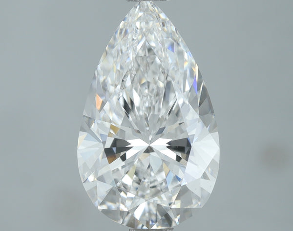 Lab-Grown 2.05 Carat Pear Shape Diamond color E Clarity VS1, precious stones, engagement diamonds