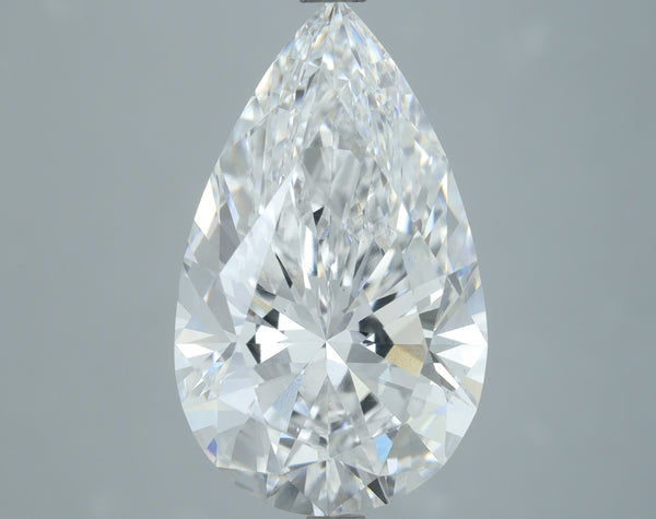 Lab-Grown 6.55 Carat Pear Shape Diamond color E Clarity VS2, precious stones, engagement diamonds