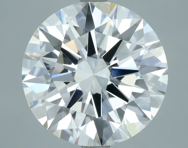Lab-Grown 5.04 Carat Round Brilliant Diamond color E Clarity VS2, precious stones, engagement diamonds