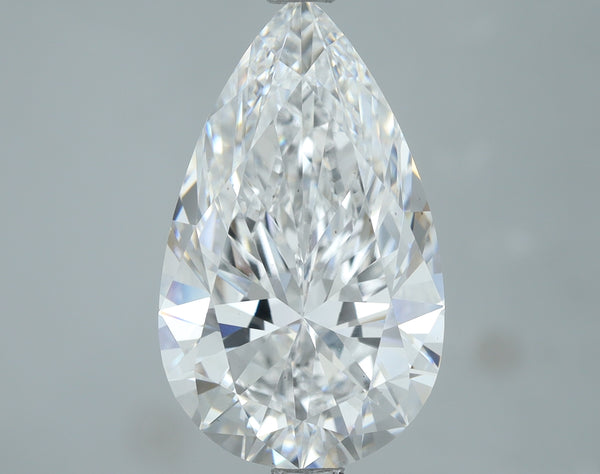 Lab-Grown 4.01 Carat Pear Shape Diamond color D Clarity VS2, precious stones, engagement diamonds
