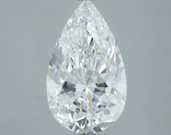 Lab-Grown 5.01 Carat Pear Shape Diamond color D Clarity VS1, precious stones, engagement diamonds